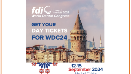 As inscrições para o FDI World Dental Congress 2024 já estão disponíveis