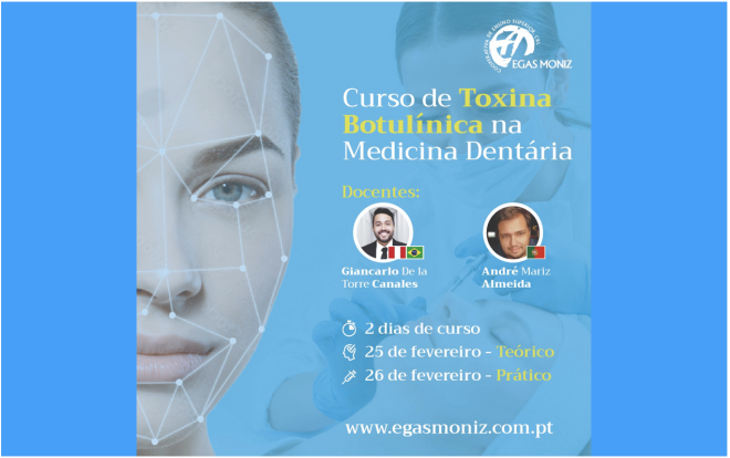 Curso “Toxina botulínica na medicina dentária”