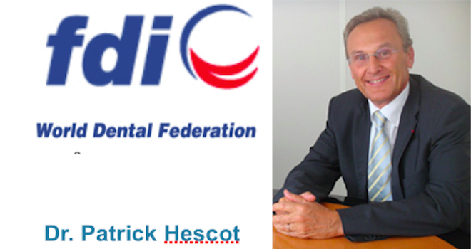 Uma FDI World Dental Federation Forte E Interventiva